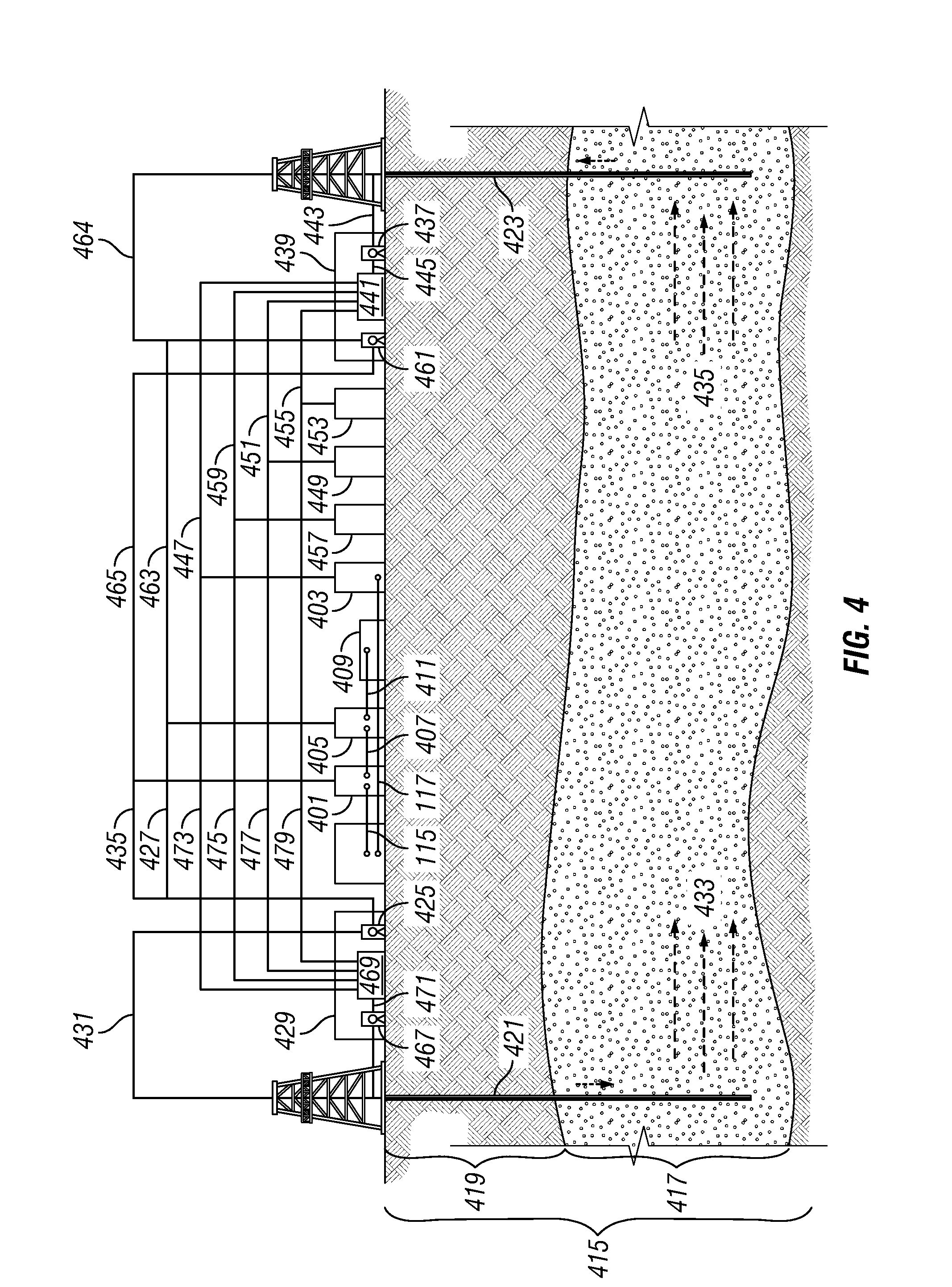 Process for reducing viscosity of polymer-containing fluid produced in the recovery of oil