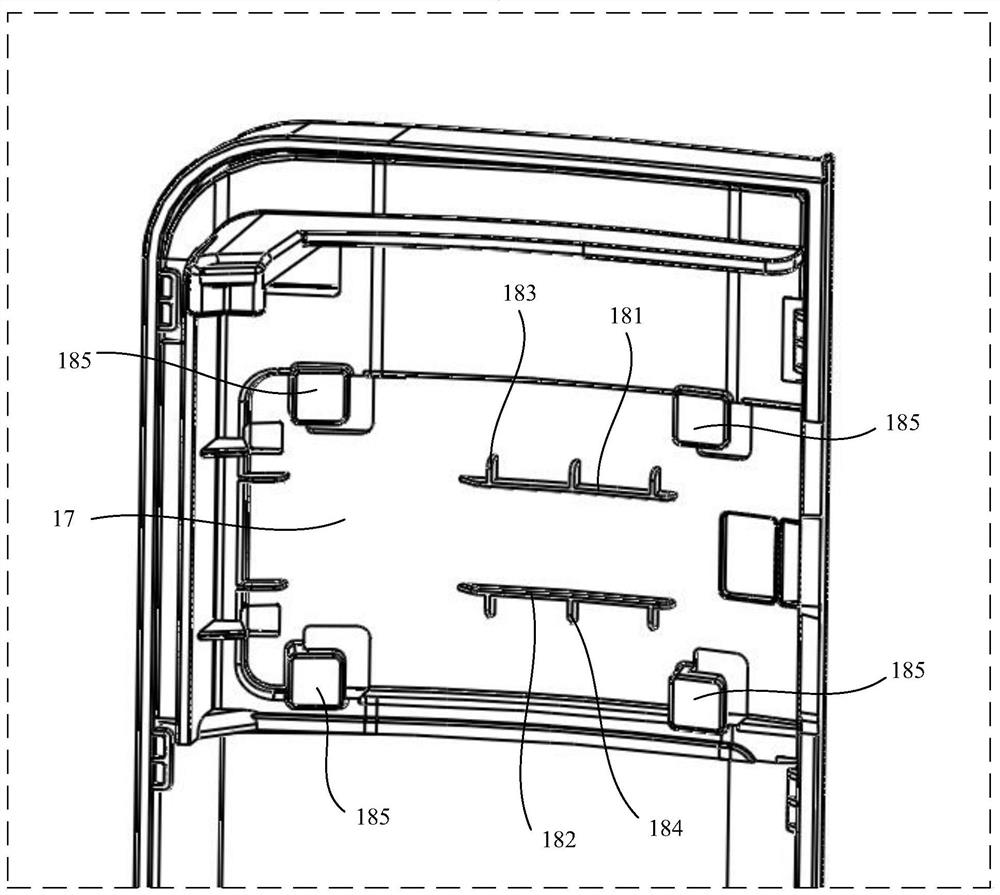 Sliding panel and vertical air conditioner