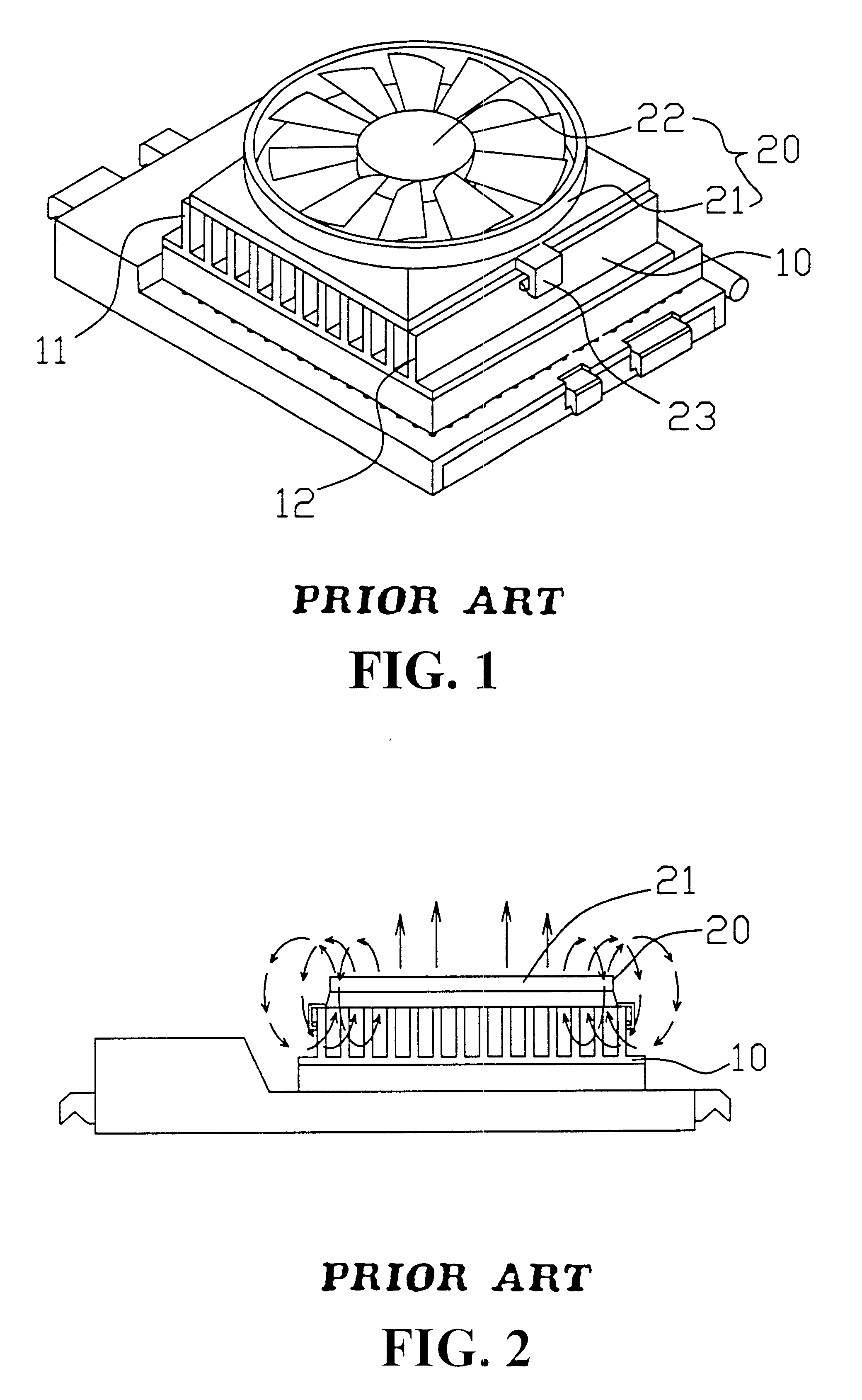 Structure of computer CPU heat dissipation module