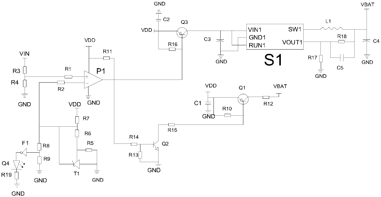 Gas meter capable of being passively switched in power supplying