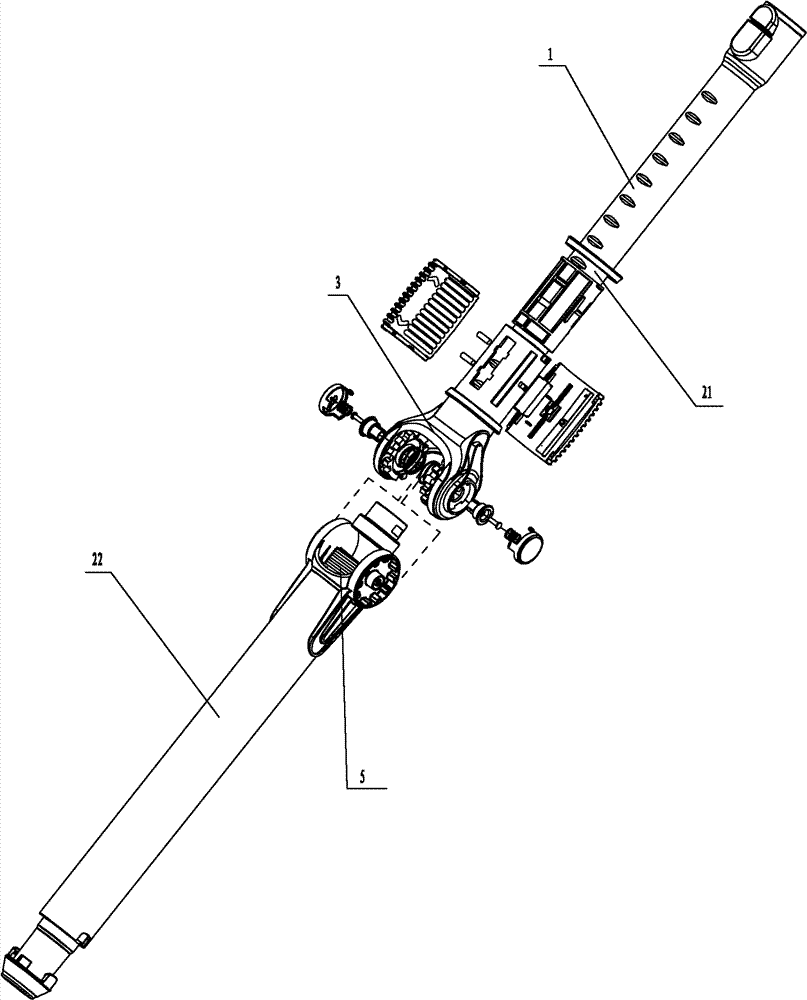 Telescopic tube for dust collector