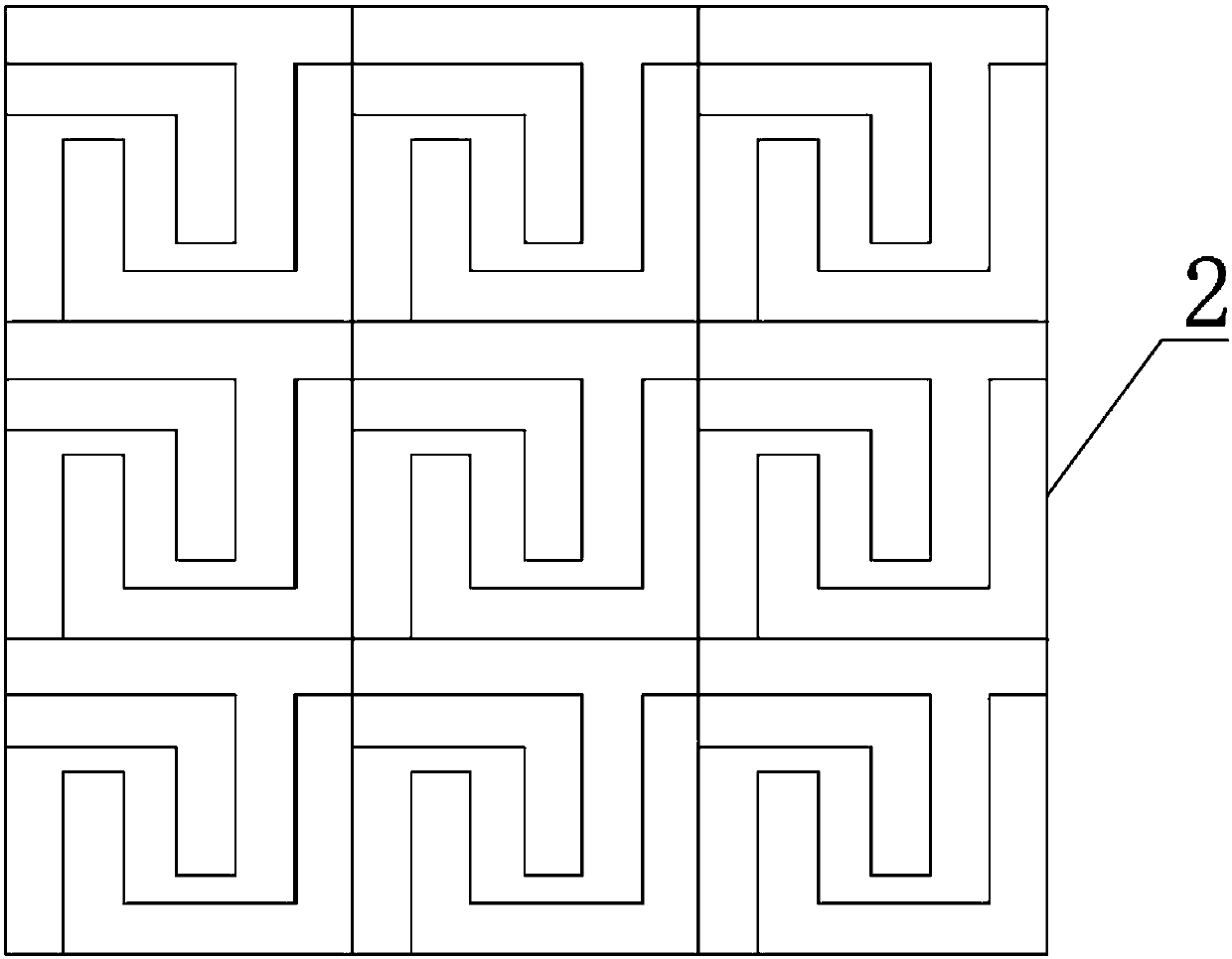 Metamaterial-based electromagnetic wave asymmetric transmission controller