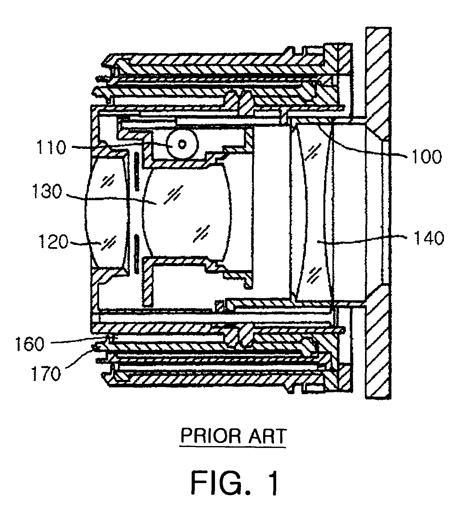 Compact lens module