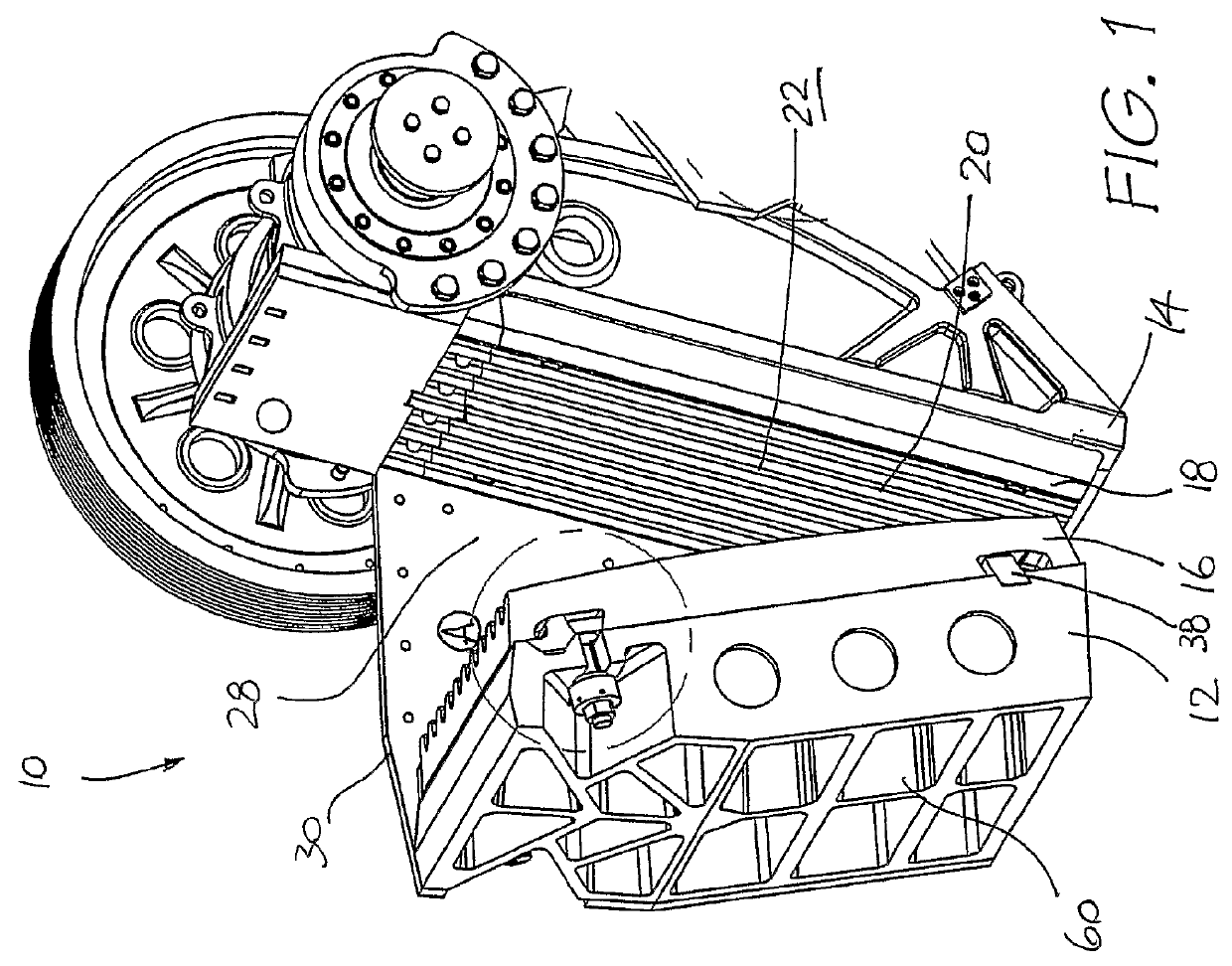 Jaw assembly for a jaw crusher