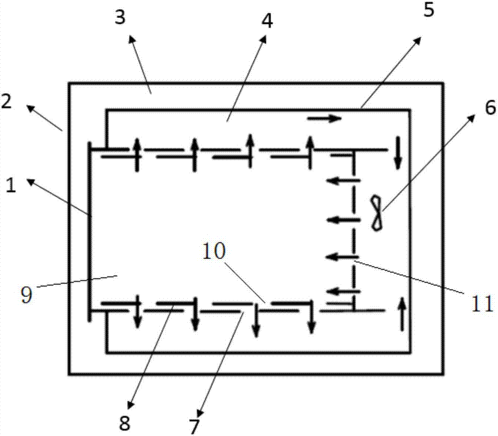 Refrigerator drawer with accelerated cooling function and refrigerator