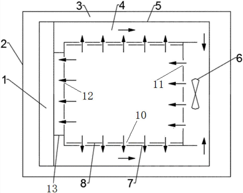 Refrigerator drawer with accelerated cooling function and refrigerator