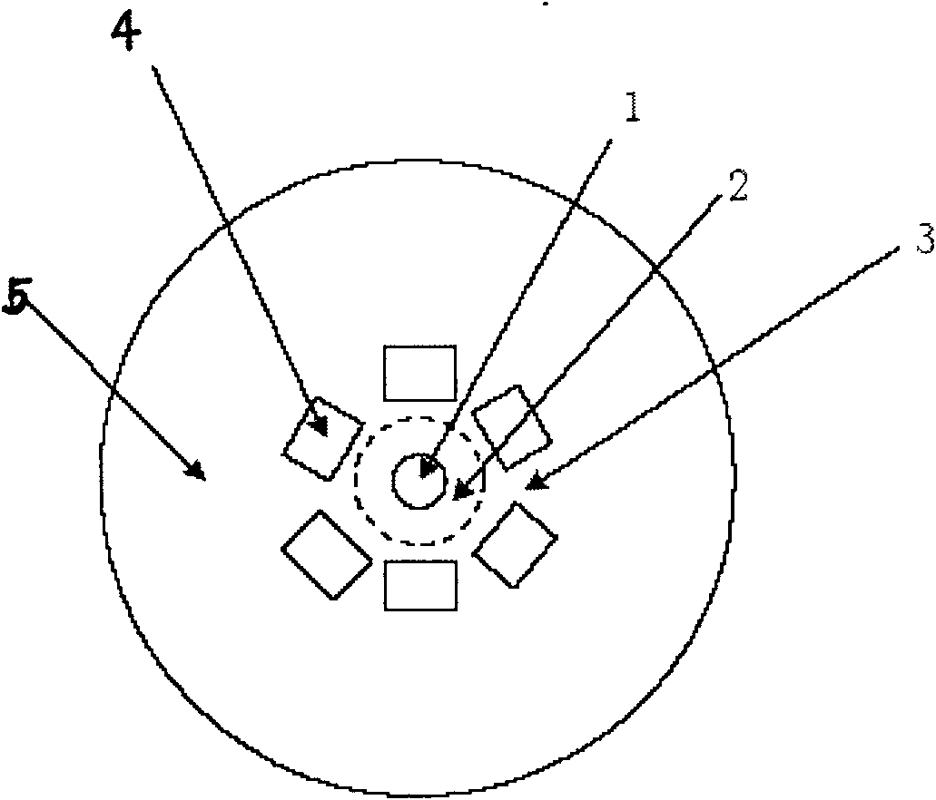 Bend insensitive single mode optic fiber with large effective area and manufacturing method thereof