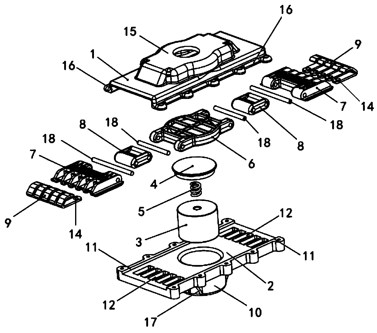 Electromagnet lockset male plug based on slider