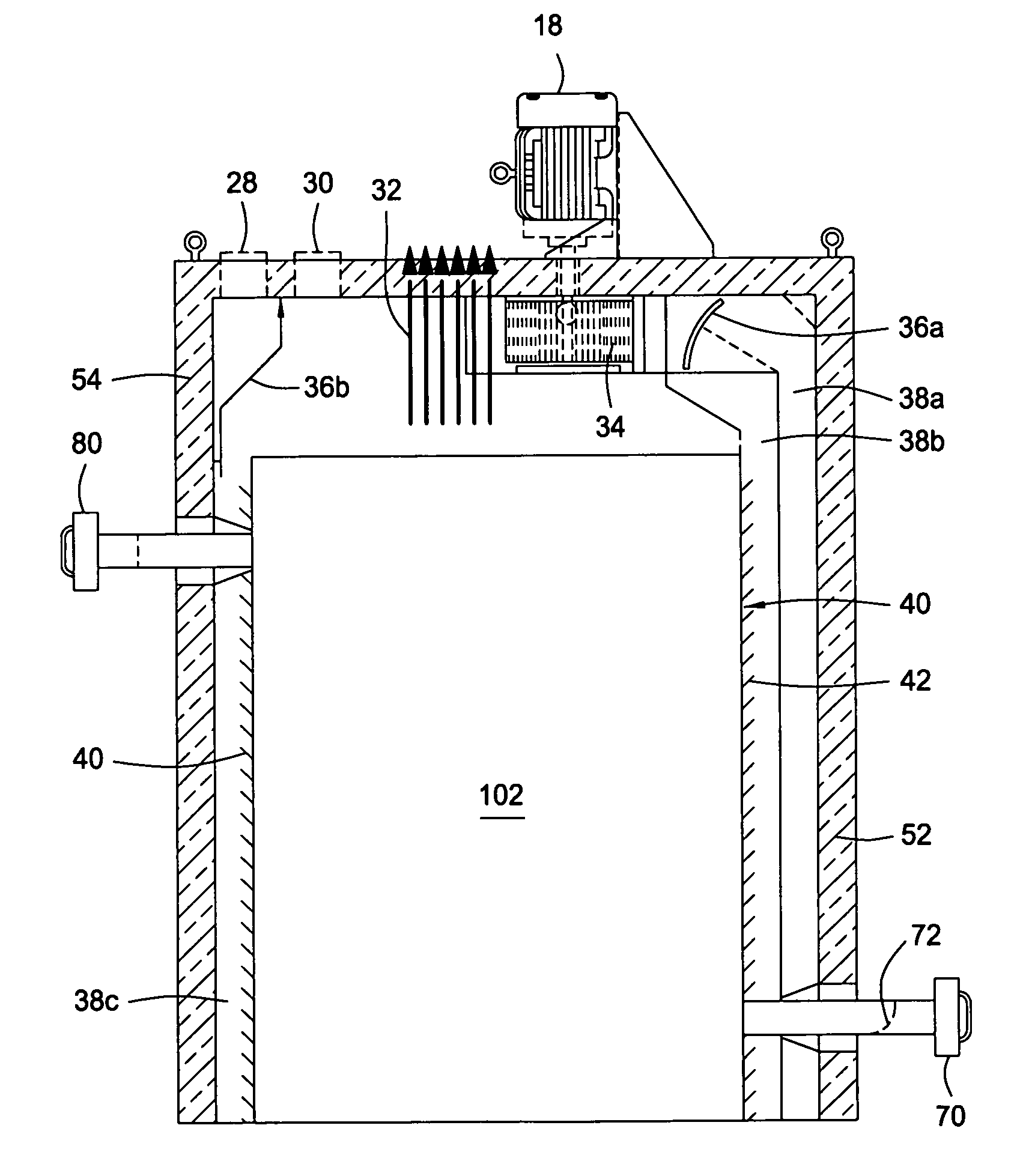 Dry heat convection sterilization system