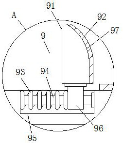 Photoelectric combined probe cap convenient to wear and adjustable in tightness