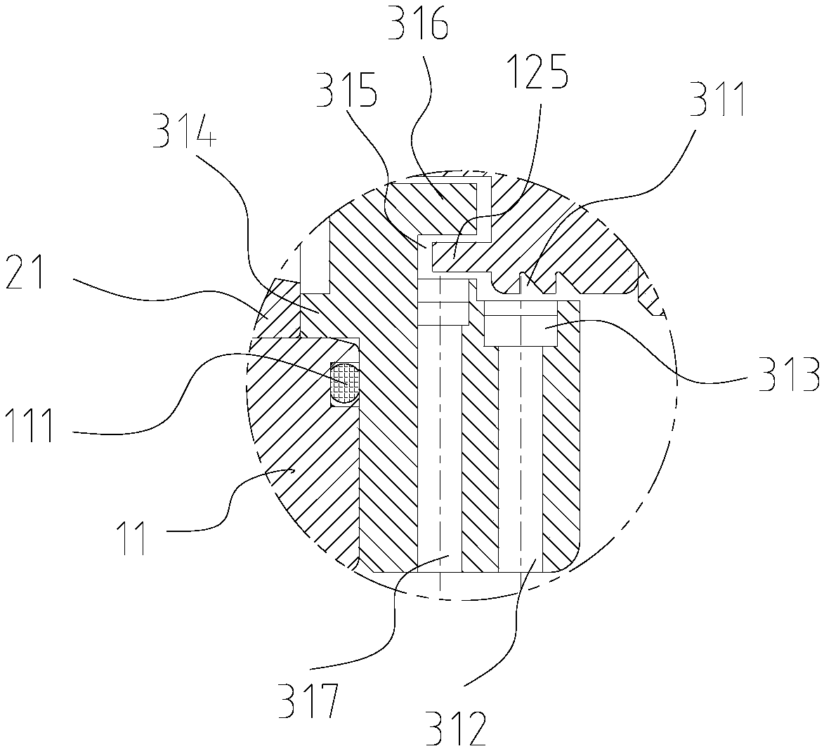 A high-precision CNC centering machine tool spindle