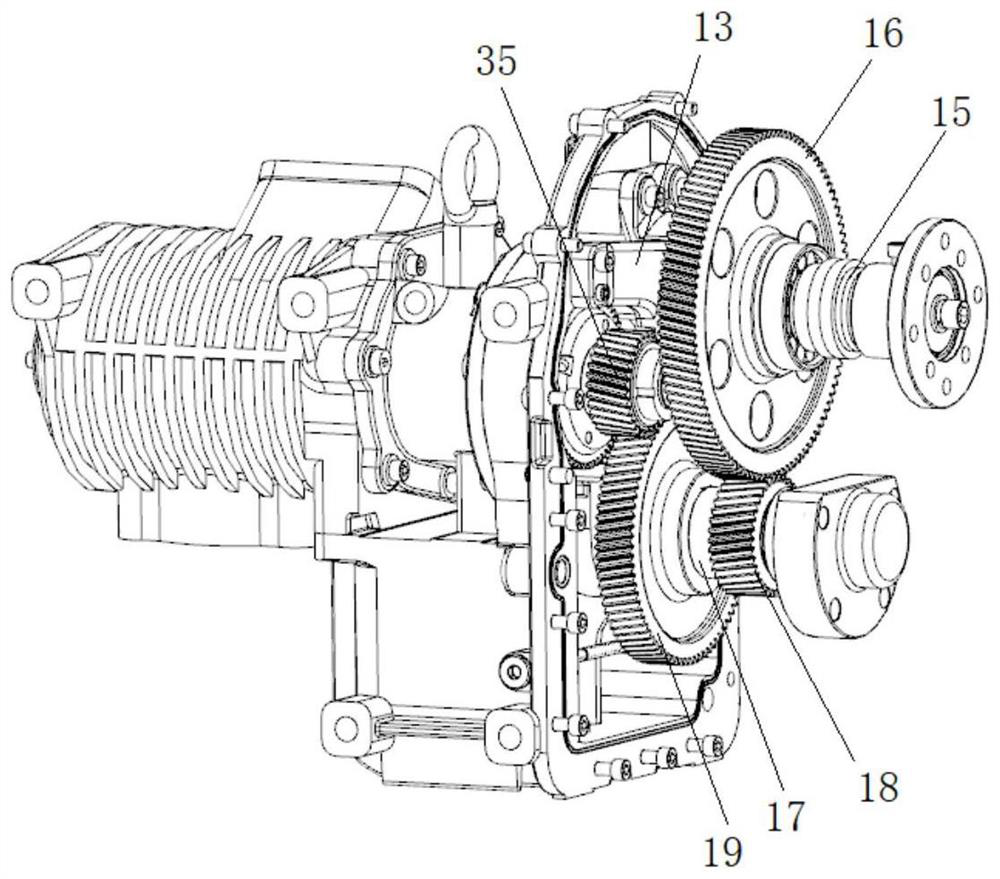 Internal circulation oil way system for intelligently detecting oil supply state of air compressor