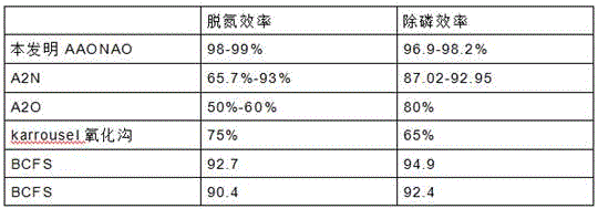 AAONAO continuous flow two-sludge denitrification advanced nitrogen removal and dephosphorization device and technology based on online control