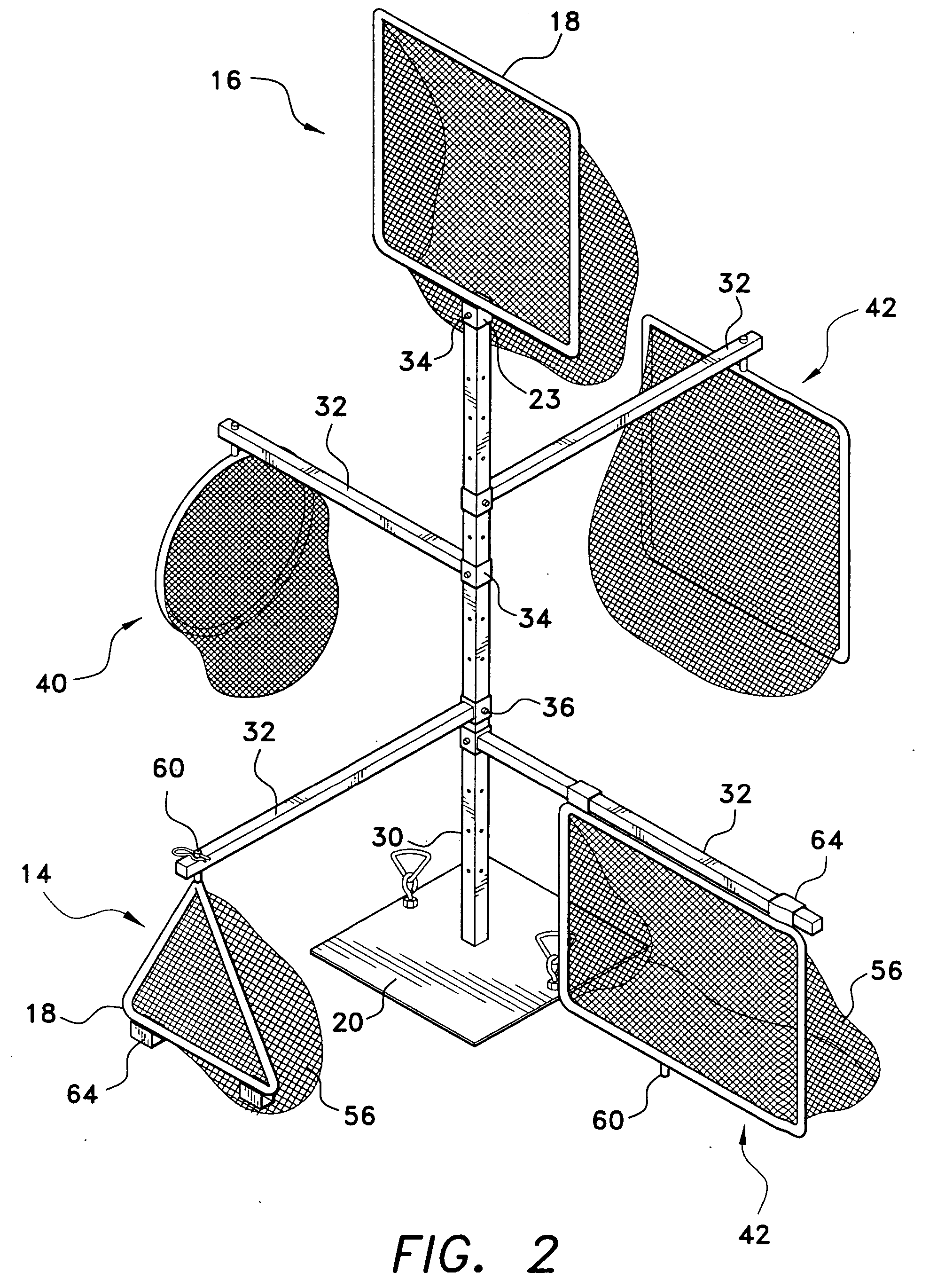 Interchangeable modular ball game apparatus