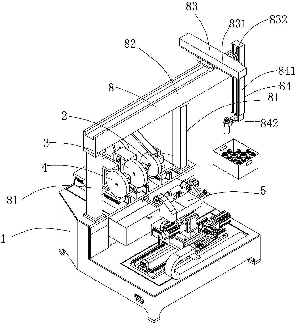 Cup body polishing machine and polishing strength control method thereof