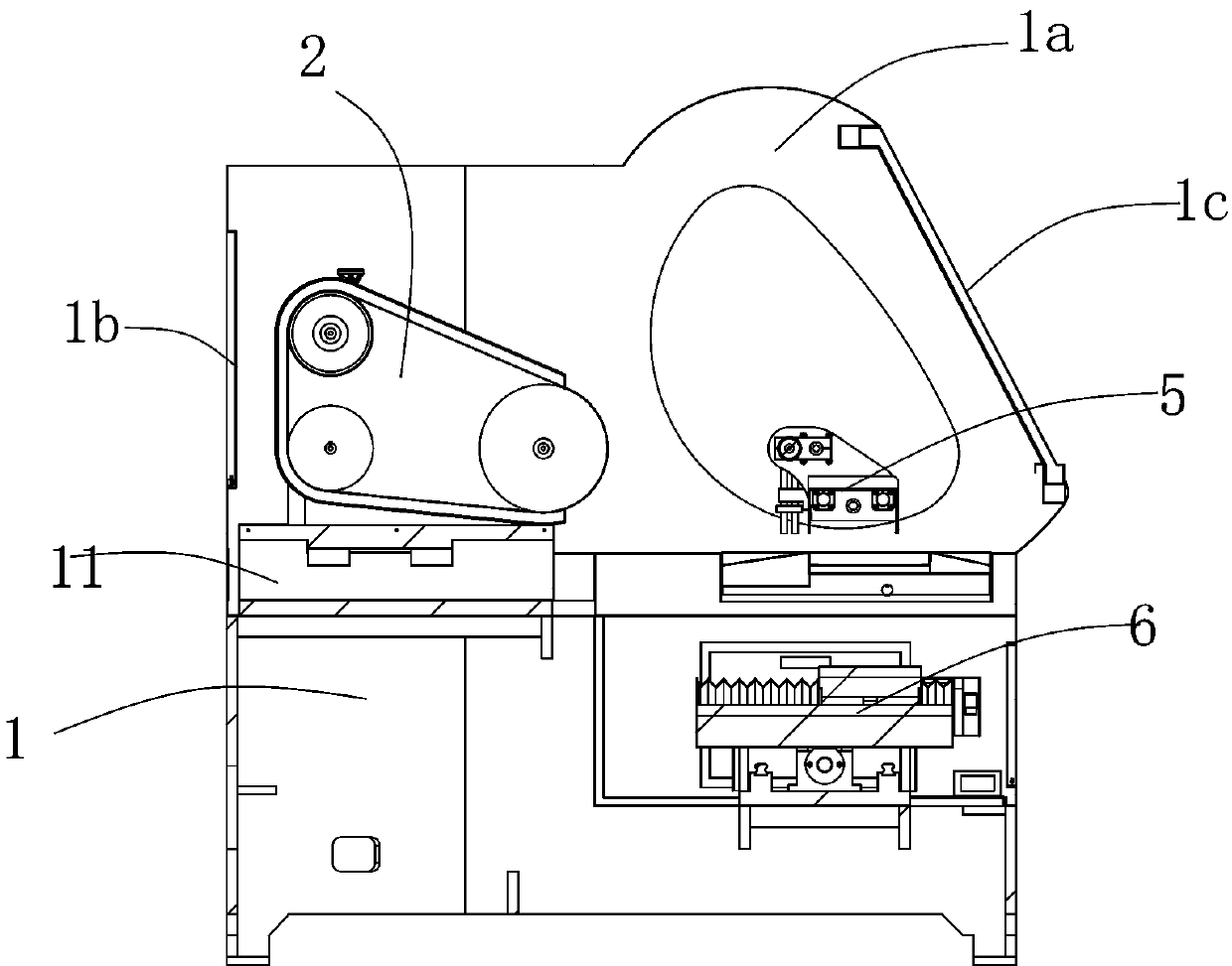 Cup body polishing machine and polishing strength control method thereof