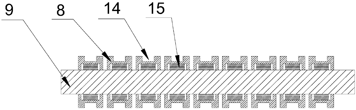 Paper grid drawing device