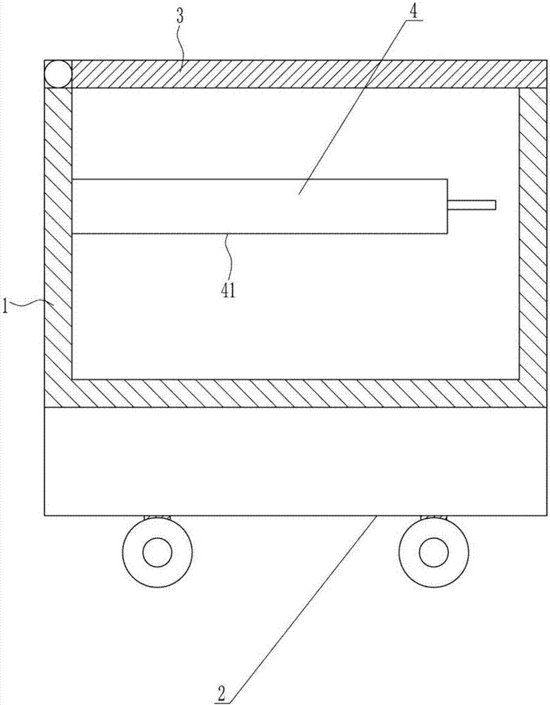 Transfer device for test tubes for biological experiments