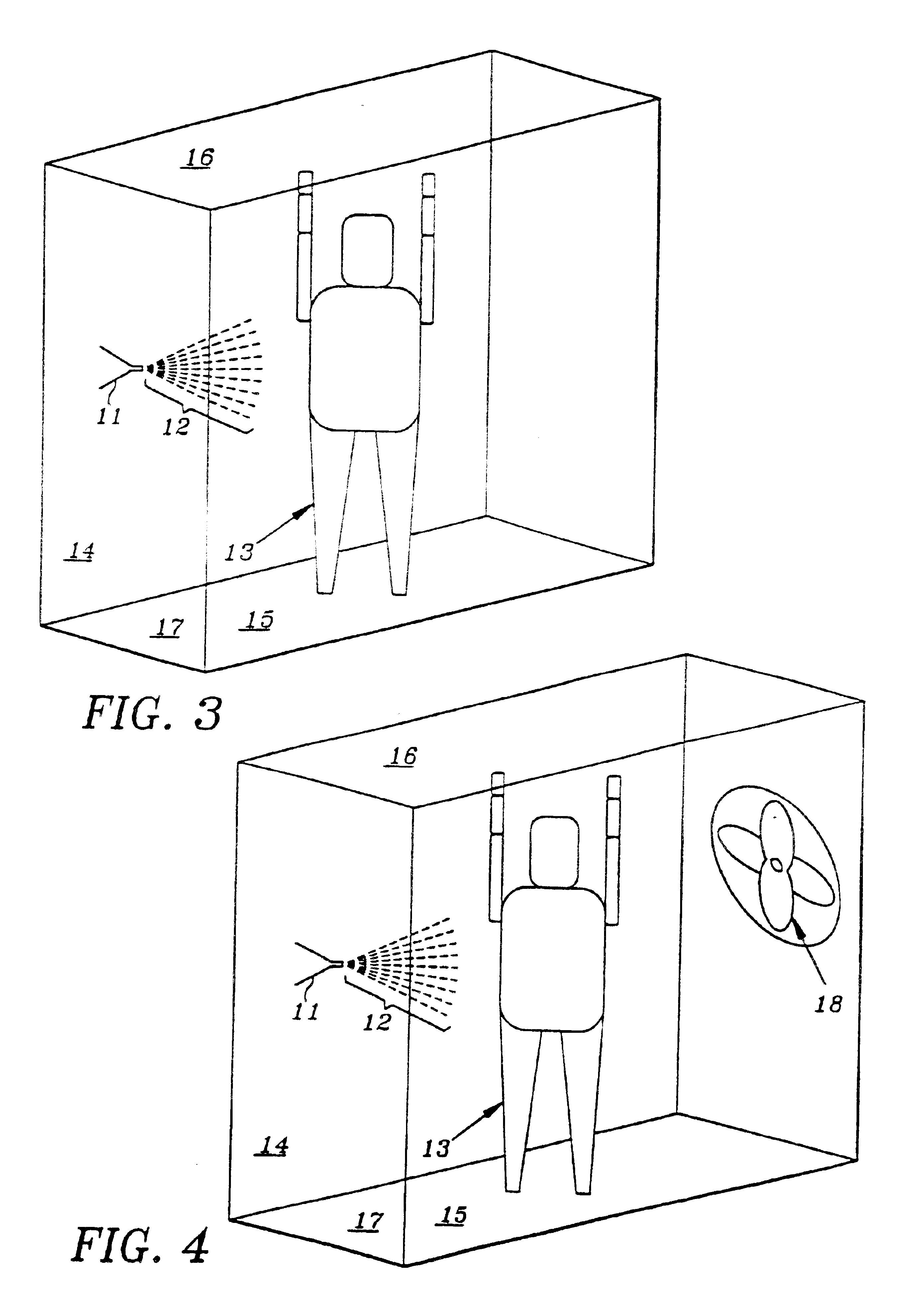 Method, apparatus, and composition for automatically coating the human body with plural components