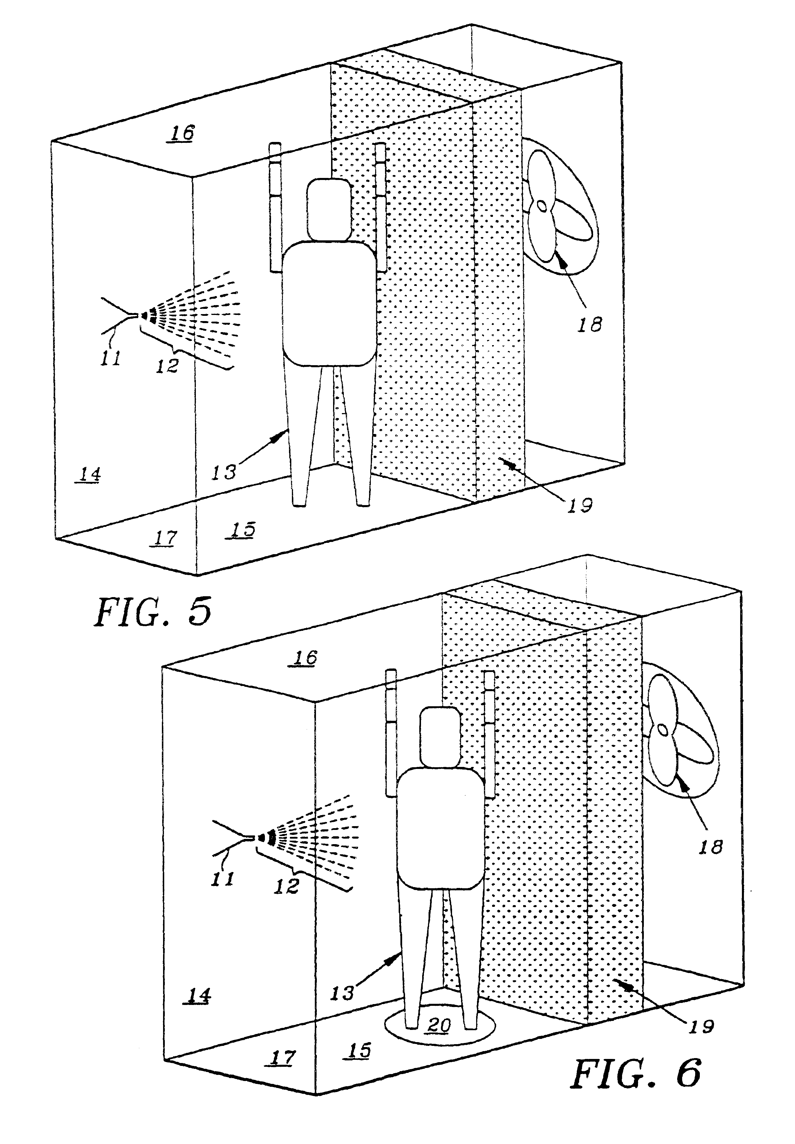 Method, apparatus, and composition for automatically coating the human body with plural components