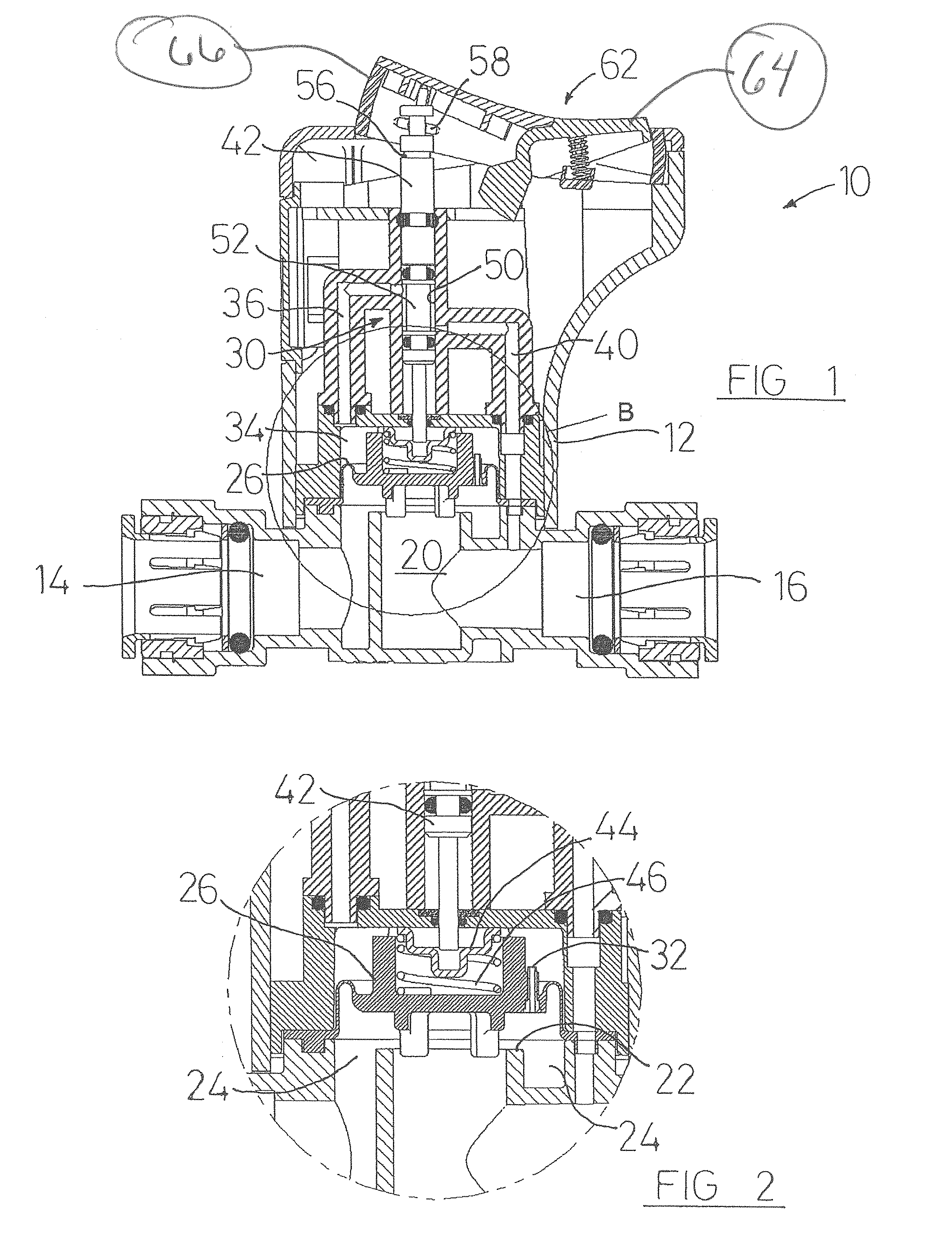 Shut-off valve