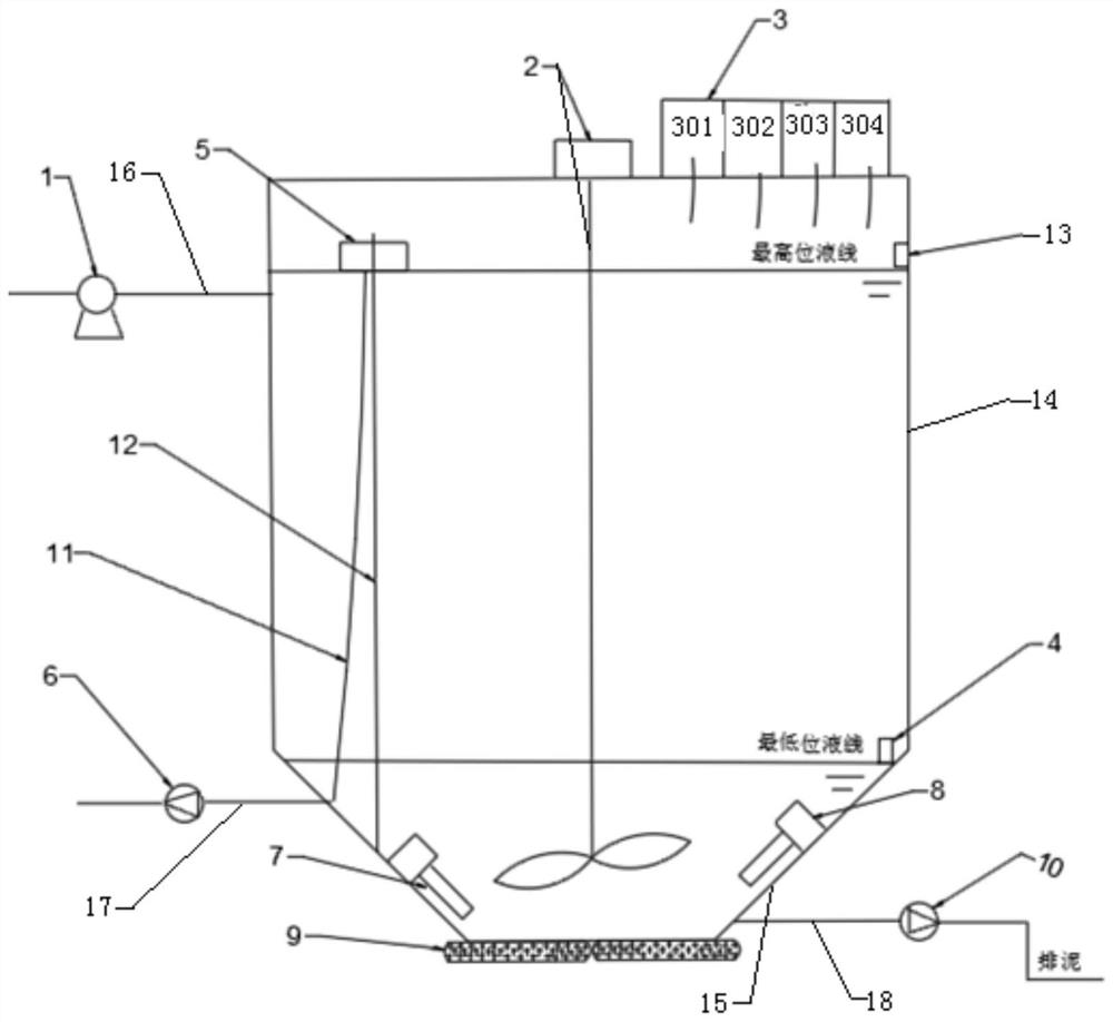 Magnetic coagulation water treatment method for in-situ magnetic seed separation and reuse