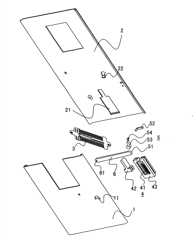 Sliding driving module and mobile terminal adopting same