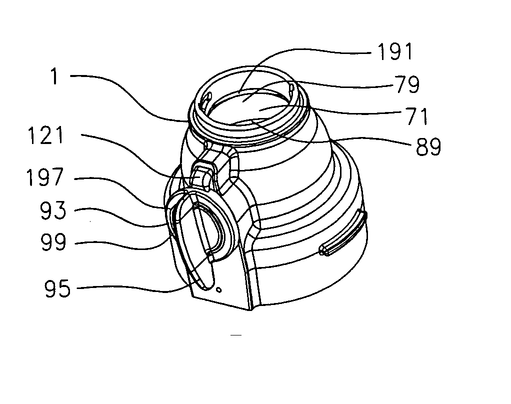 Medical waste disposal system assembly