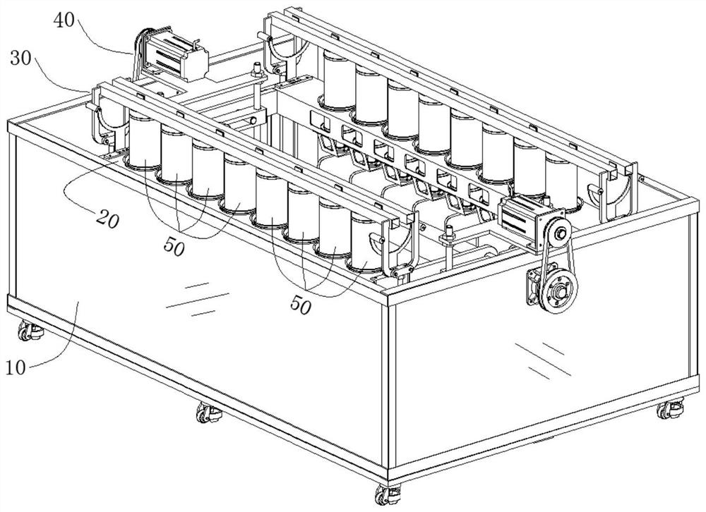 Air tightness testing device for fire extinguisher bottle bodies