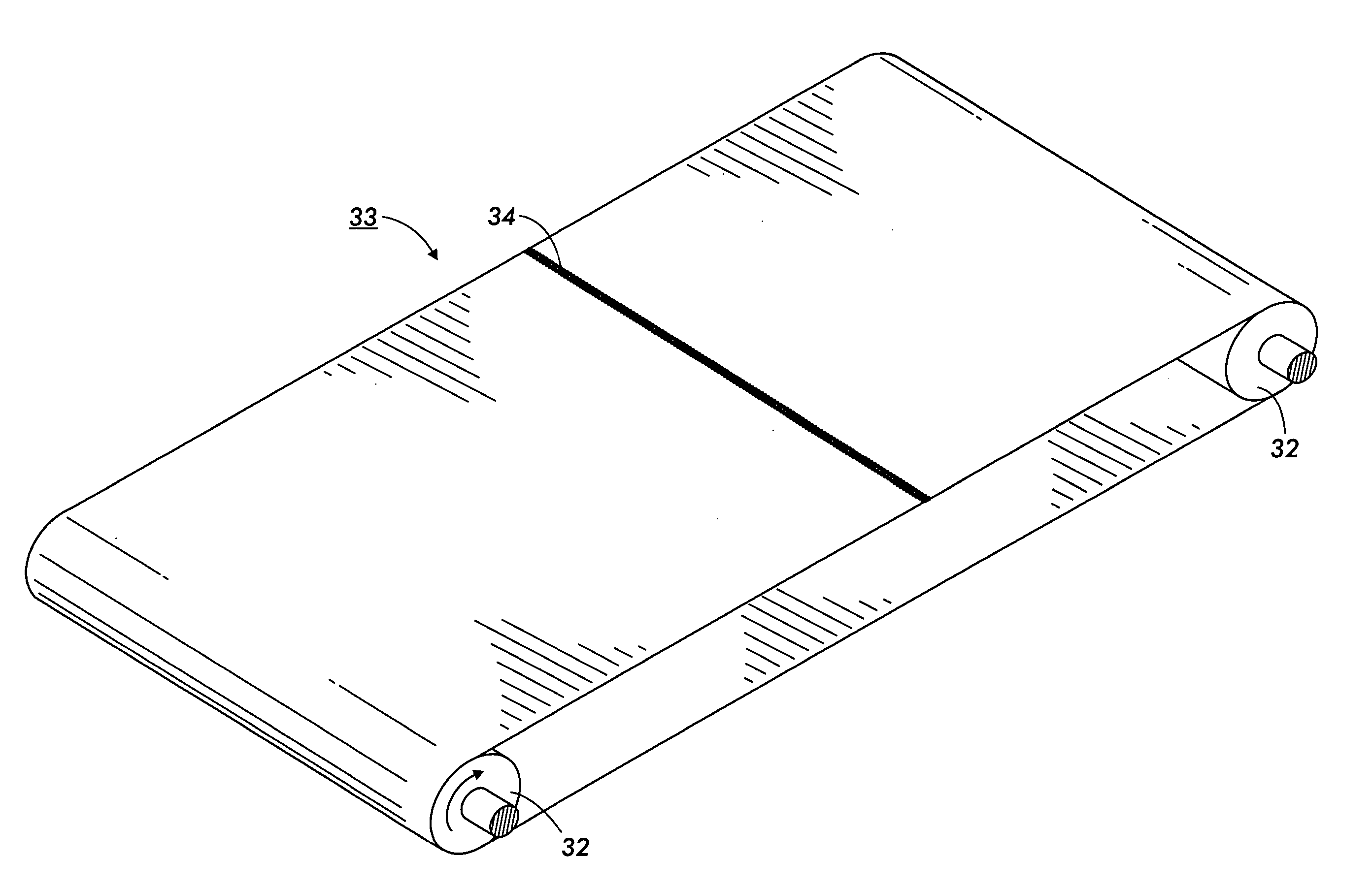 Welded polyimide intermediate transfer belt and process for making the belt