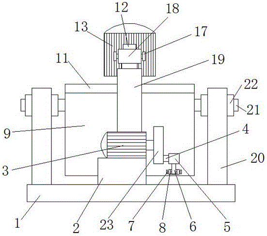 Vegetable cleaning machine