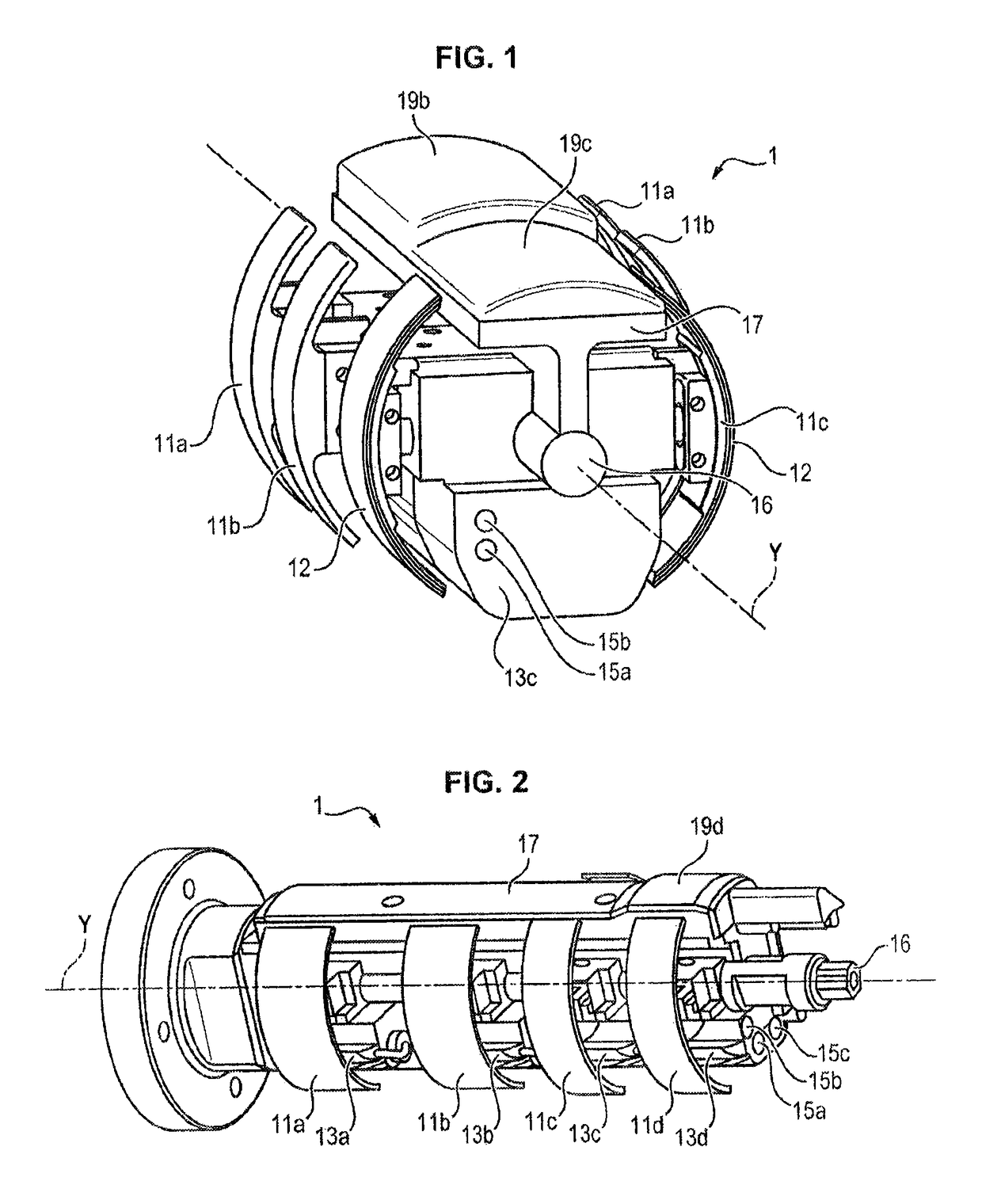 Vibration dampening device for the manufacture of a rotor