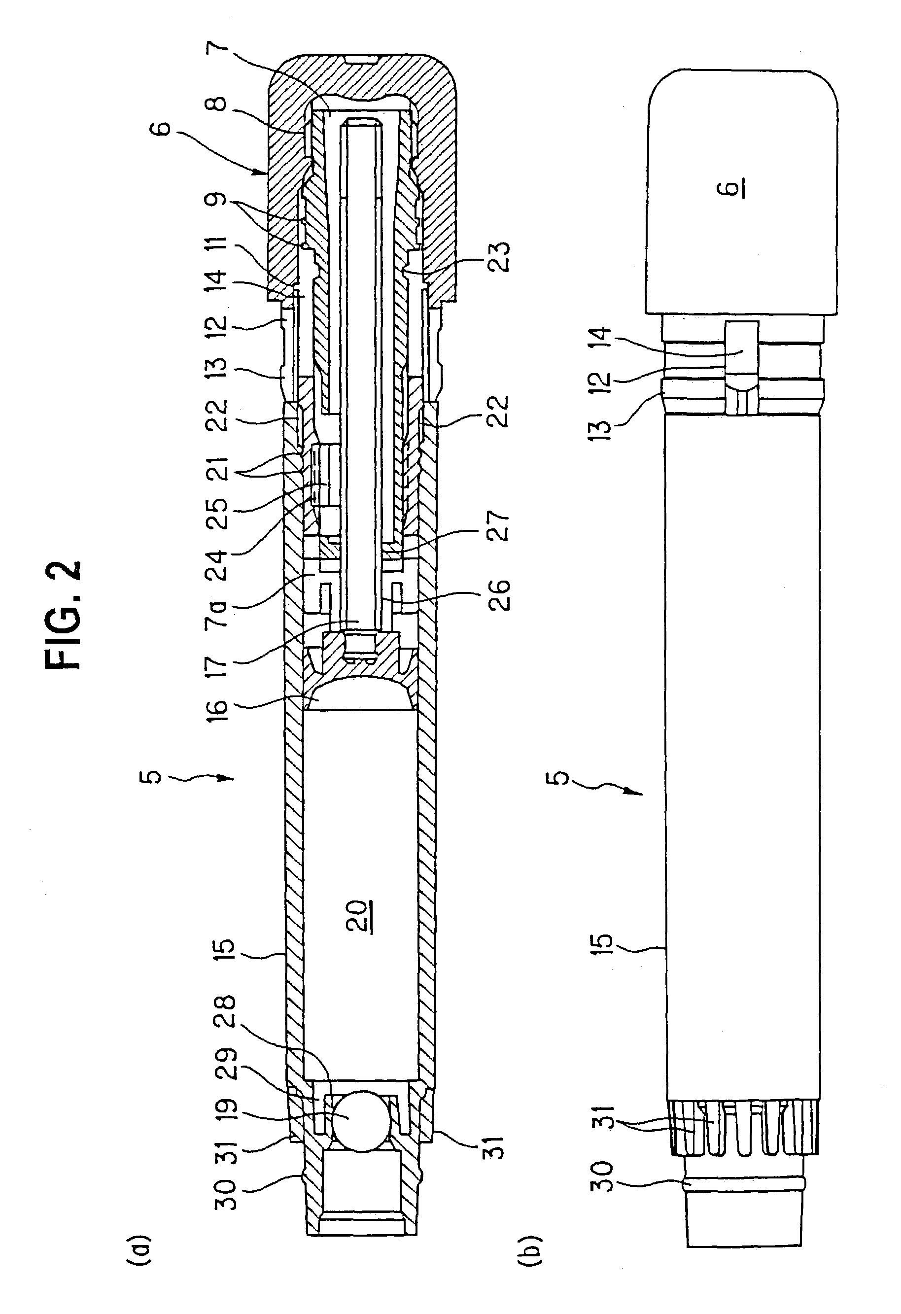 Cartridge type applicator