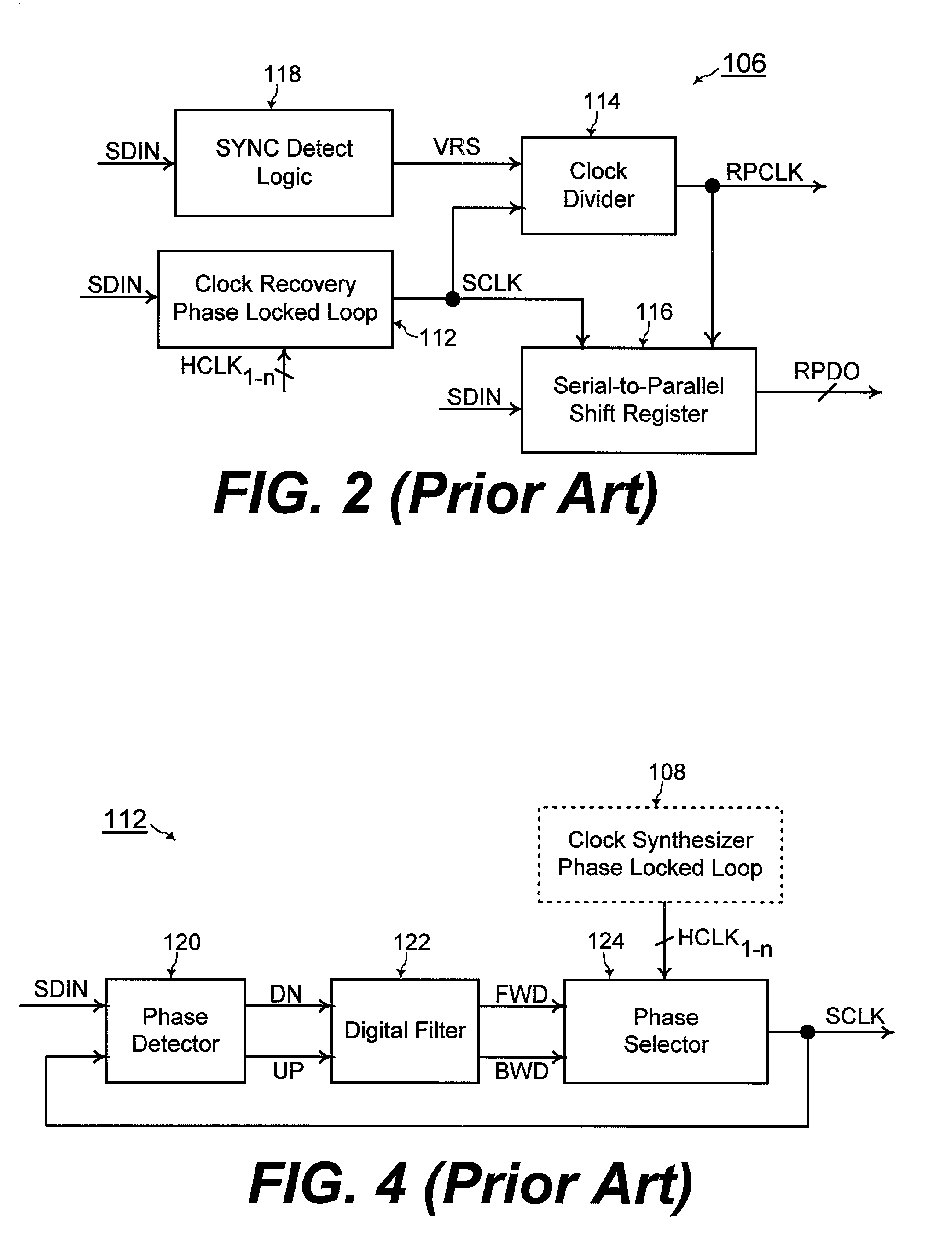 Clock data recovery deserializer with programmable SYNC detect logic