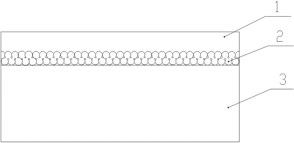 High-strength wear-proof composite material and preparation method thereof