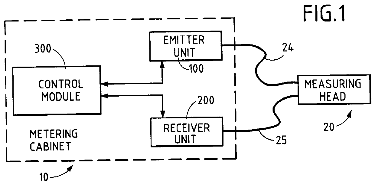 Method and apparatus for determining the calorific value of a natural gas optically and in real time