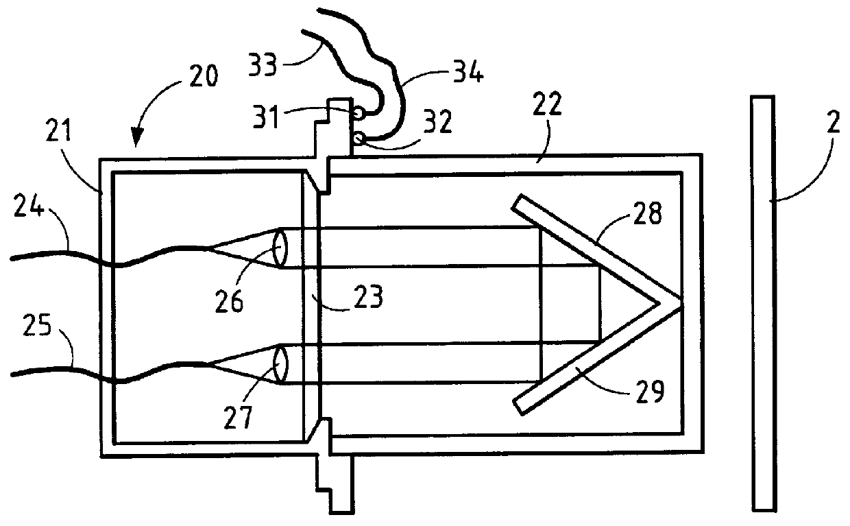 Method and apparatus for determining the calorific value of a natural gas optically and in real time