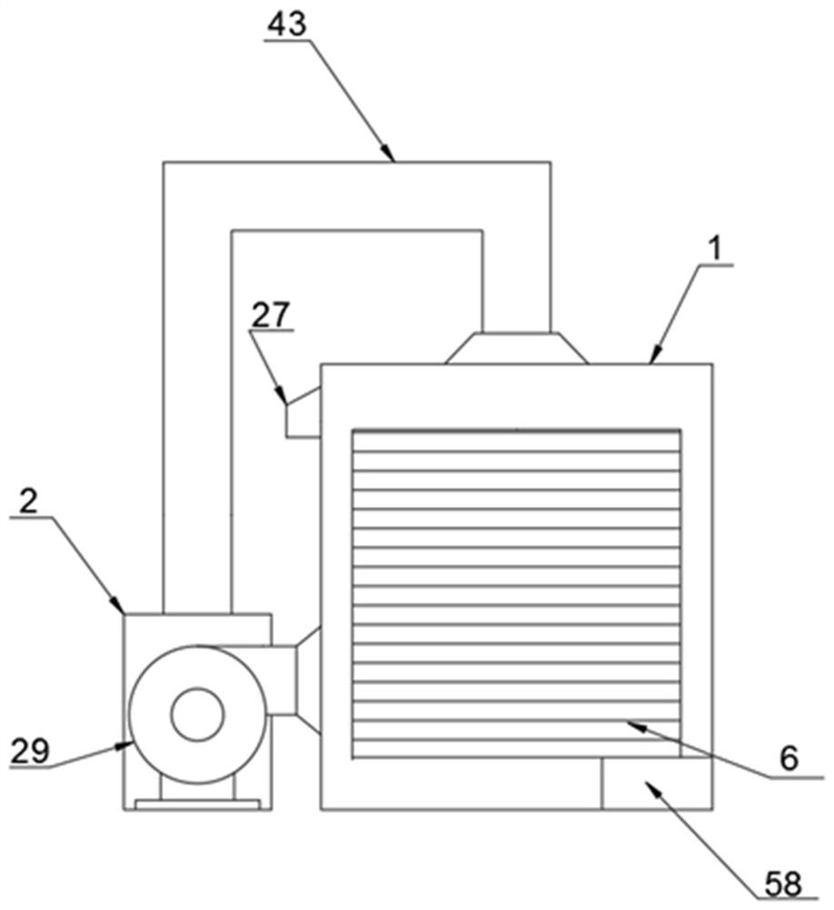 Medicinal material circulation energy-saving drying machine for traditional Chinese medicinal material processing and using method thereof