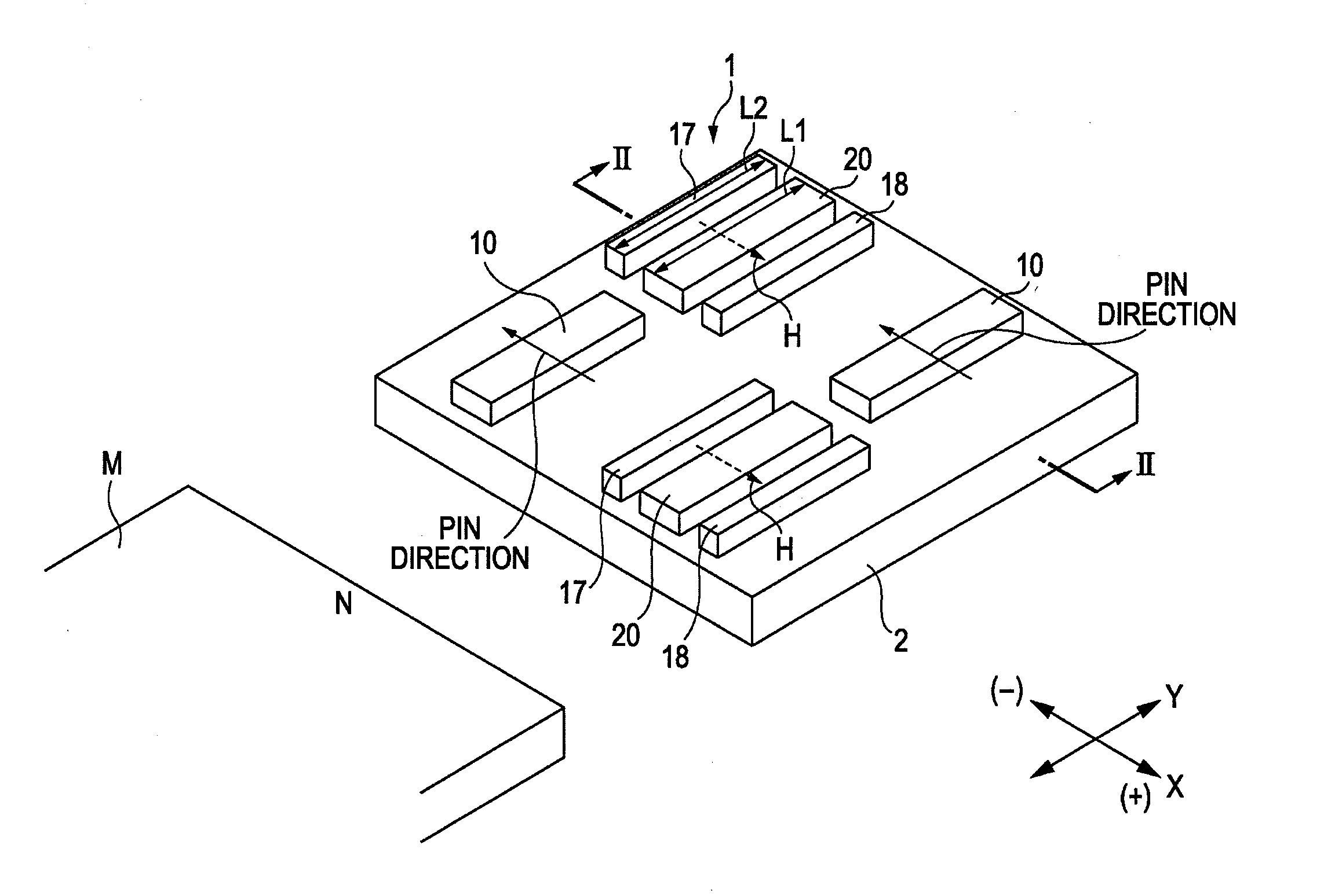 Magnetic detector and method for making the same