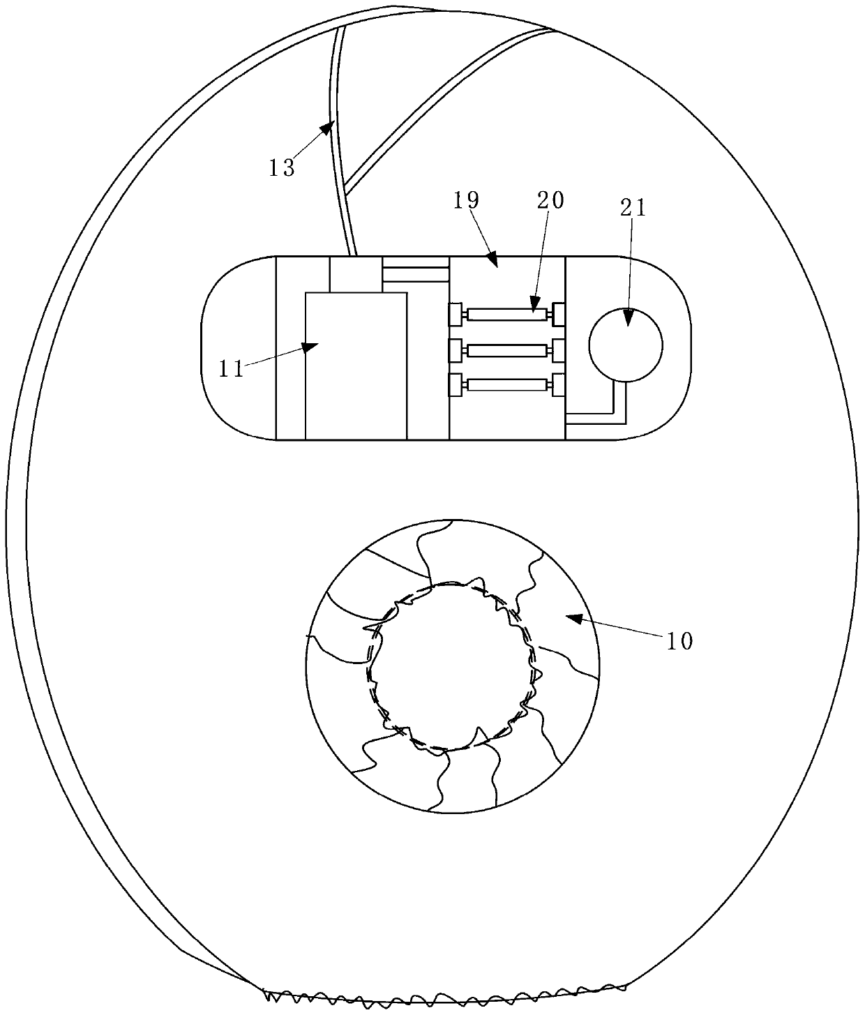 Medical isolation protective sterile cap