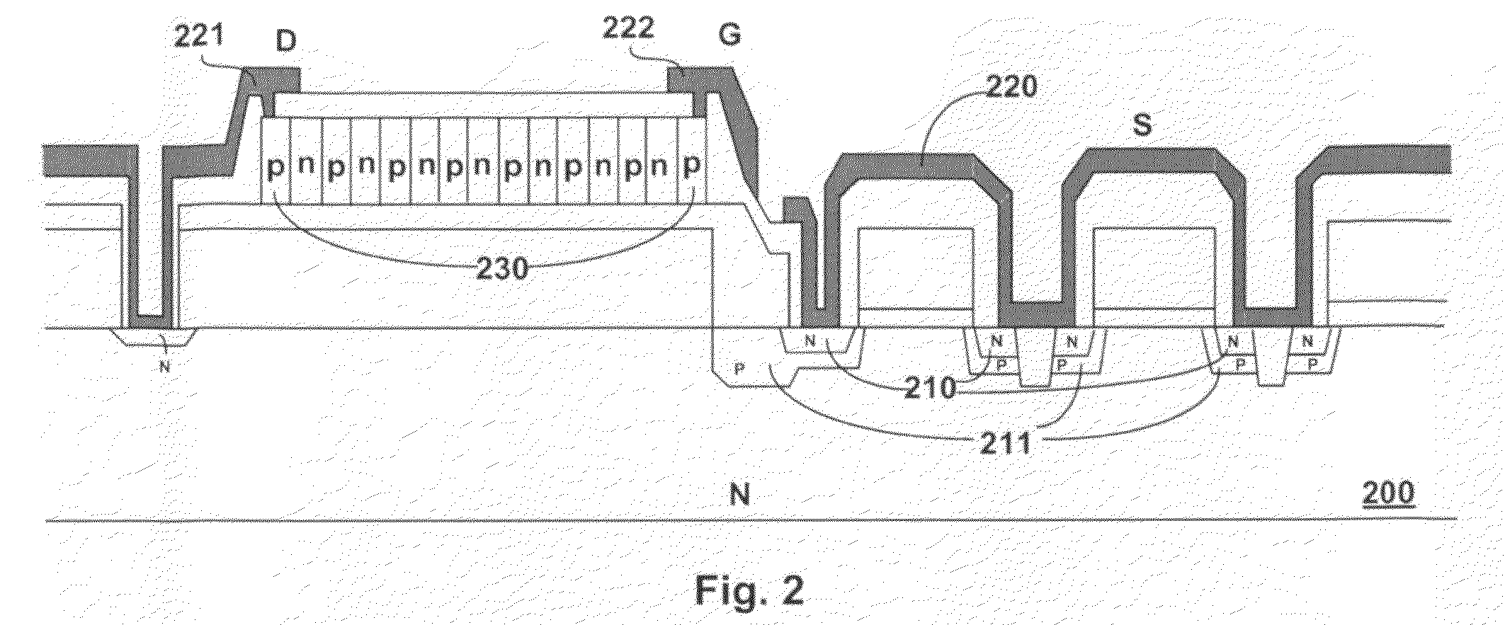 Power semiconductor devices integrated with clamp diodes sharing same gate metal pad