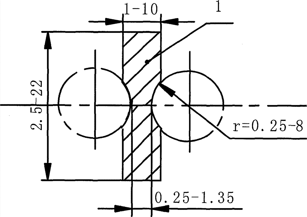 Method for processing special wires for linear bearings