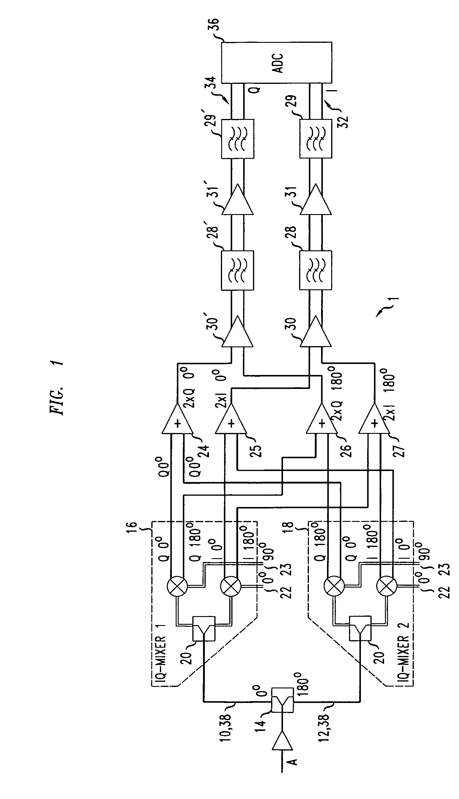 Telecommunications receiver and a transmitter