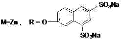 A kind of octasulfonic acid phthalocyanine and its preparation method and application