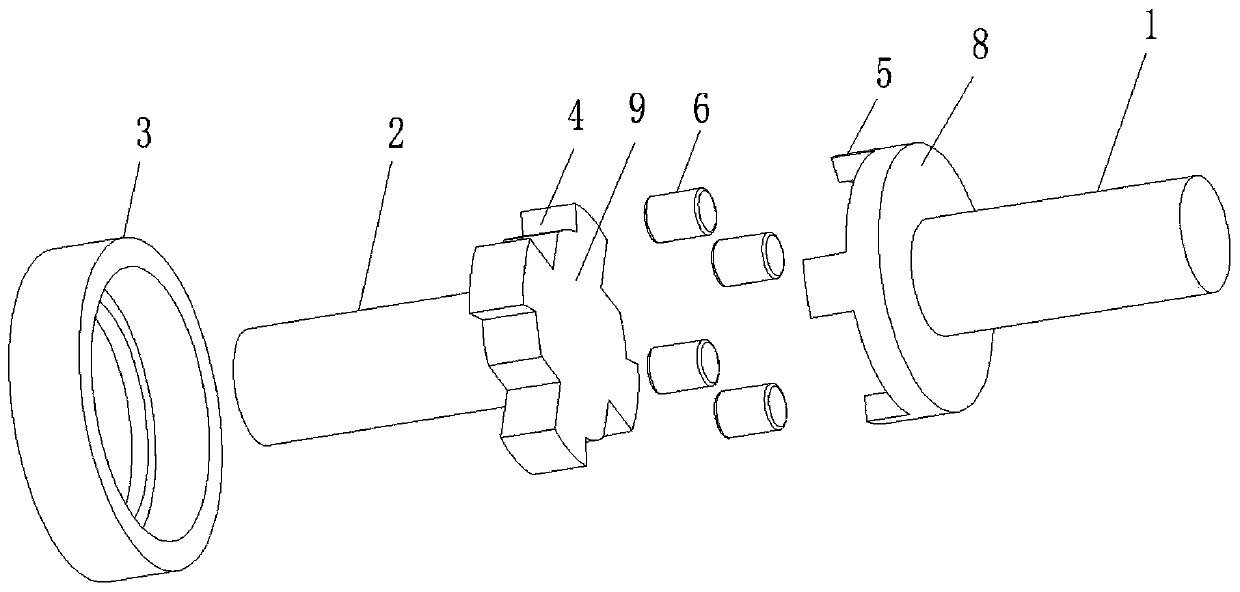 Mechanism capable of realizing forward transmission for two-way driving and reverse transmission for one-way locking