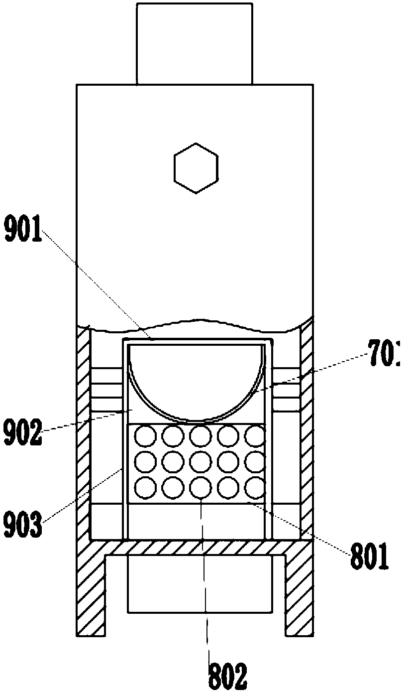 Peanut shell removing device