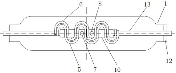 A cable joint fire protection system and its implementation method