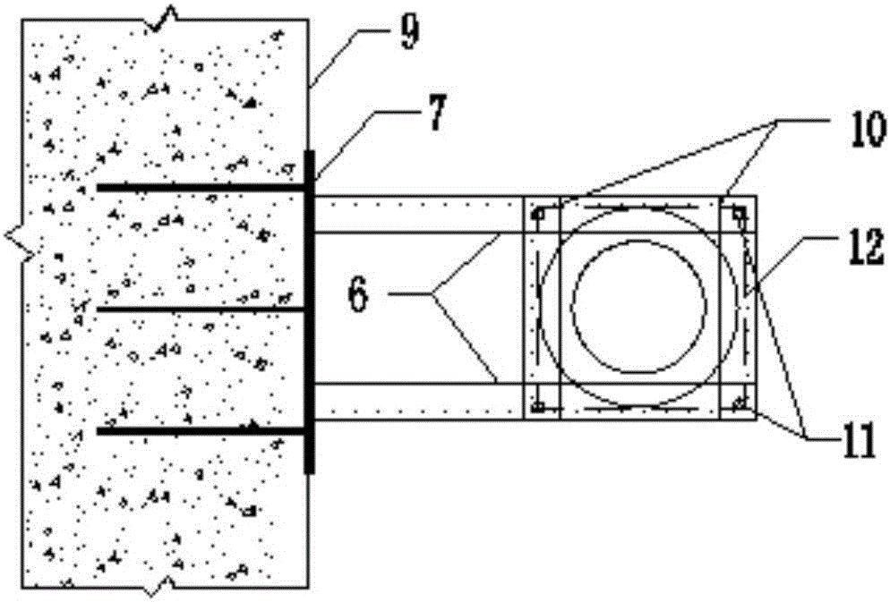 Installation method of concrete conveying pump pipes of super high-rise building