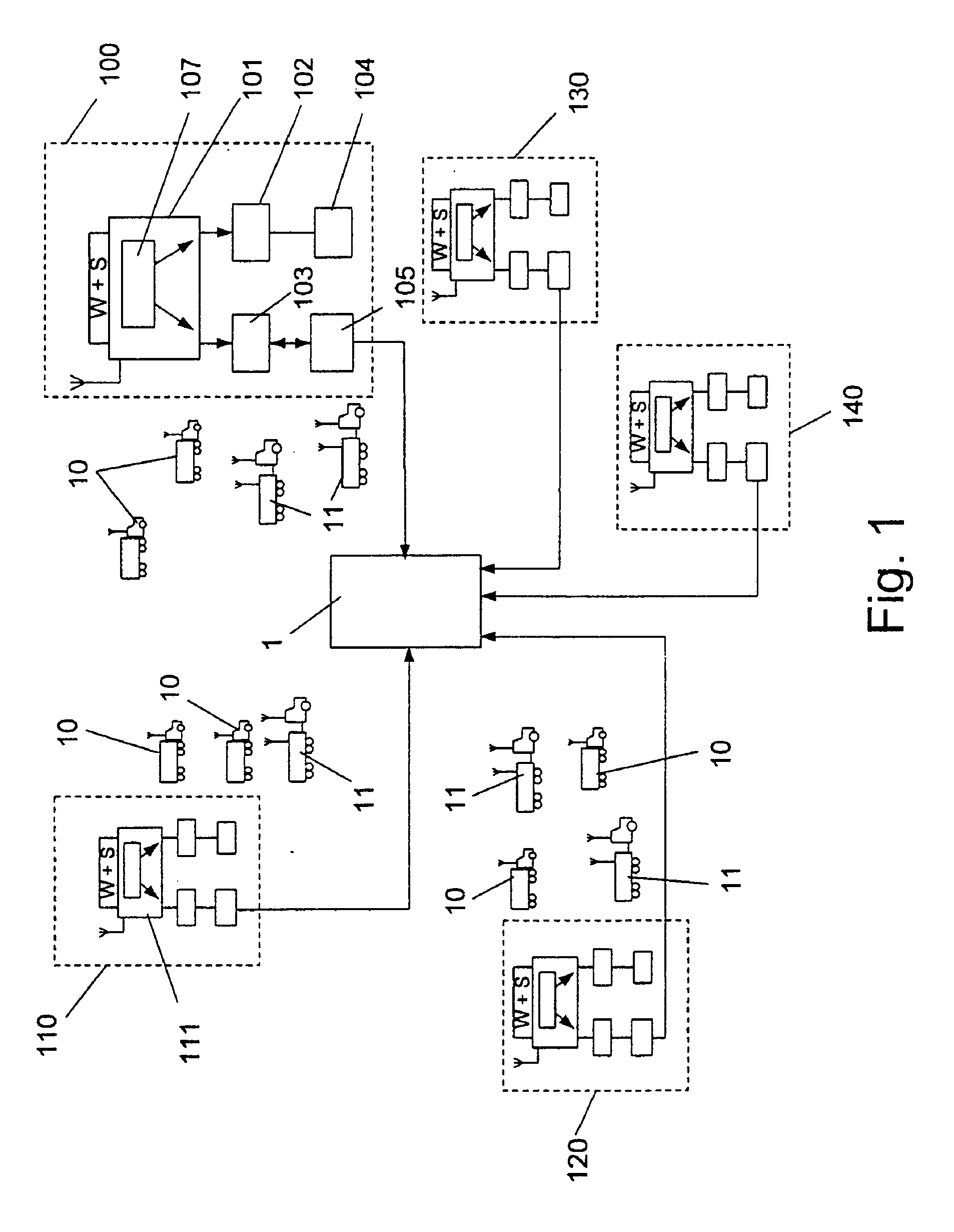 Method and system for monitoring electronic sealing of containers