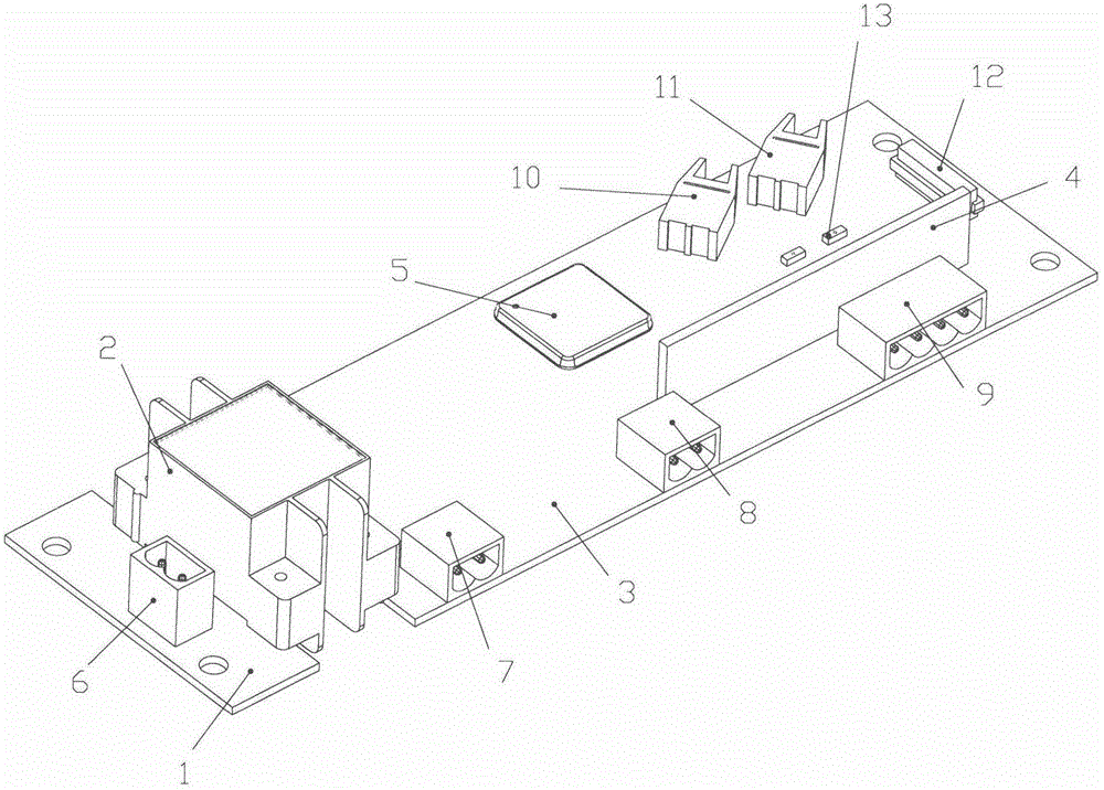 Gate driving circuit board and gate driving unit and method